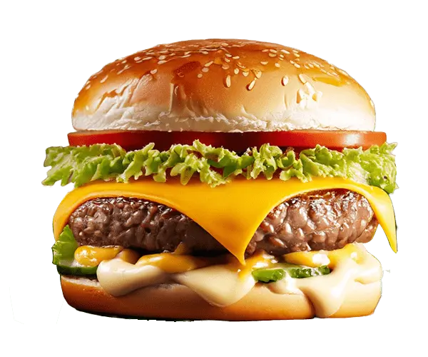 Burgers Cheese Burger du restaurant Roza'm Pizza Tacos & Burgers Grill de 50190 Périers