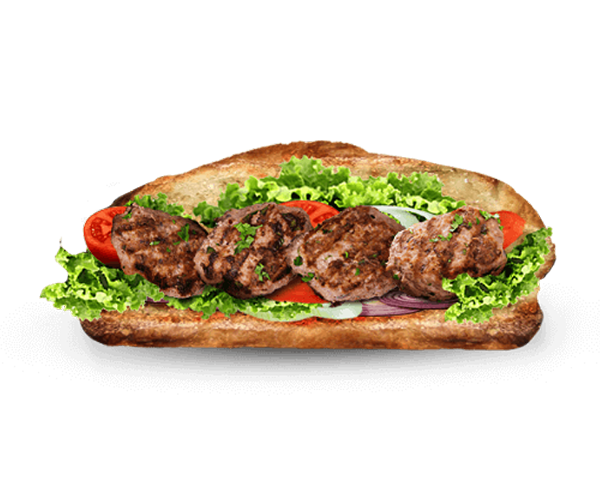 Sandwichs Kofte du restaurant Roza'm Pizza Tacos & Burgers Grill de 50190 Périers